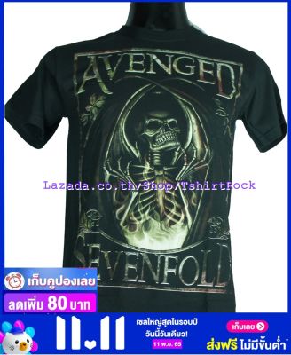 เสื้อวง AVENGED SEVENFOLD เสื้อยืดวงดนตรีร็อค เสื้อร็อค  A7x1181 ส่งจากไทย