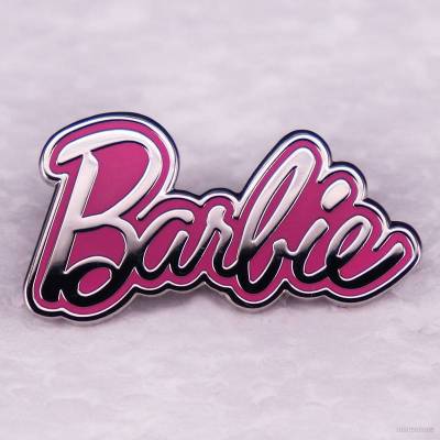Movie Barbie Enamel Pins Brooch Cute Lapel Badges Fashion Clothing Bag Jewelry Accessories Gifts for Girl Kid