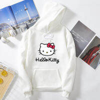 HELLO KITTY- LONGเสื้อยอดฮิตลายมิกกี้เมาส์ แจ็คเก็ต เเสื้อกันหนาว เสื้อฮู้ดแขนยาวเสื้อผ้าแฟชั่นนานาชาติ***ปลีก-ส่ง*** BK185