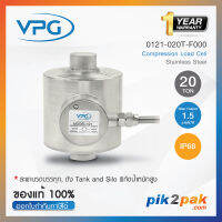 0121-020T-F000 : โหลดเซลล์ Capacities 20 Ton IP68 Canister Compression - Vishay Loadcell by pik2pak.com