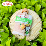 Sữa chua dừa hữu cơ BABYBIO vị hoa quả cho bé từ 6 tháng tuổi 85g