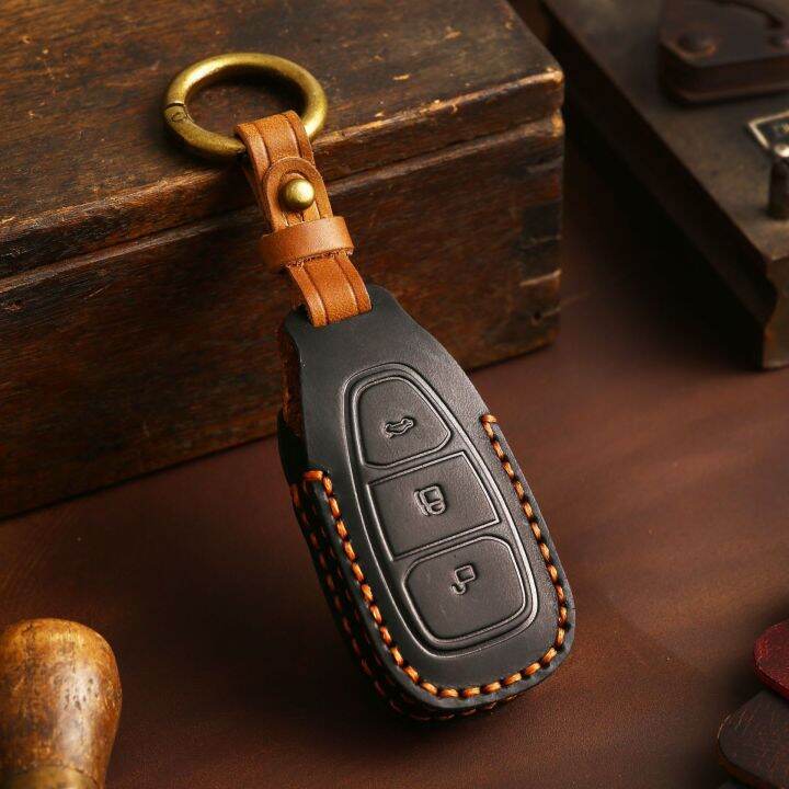 3-buttons-car-key-case-cover-fob-holder-for-ford-mondeo-fiesta-kuga-edge-ranger-st-line-mk2-mk3-focus-ecosport-leather-shell