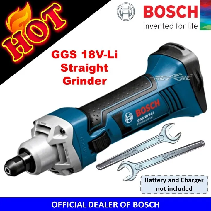 Bosch GGS 18 VLi Cordless Straight Grinder Original MC ARC
