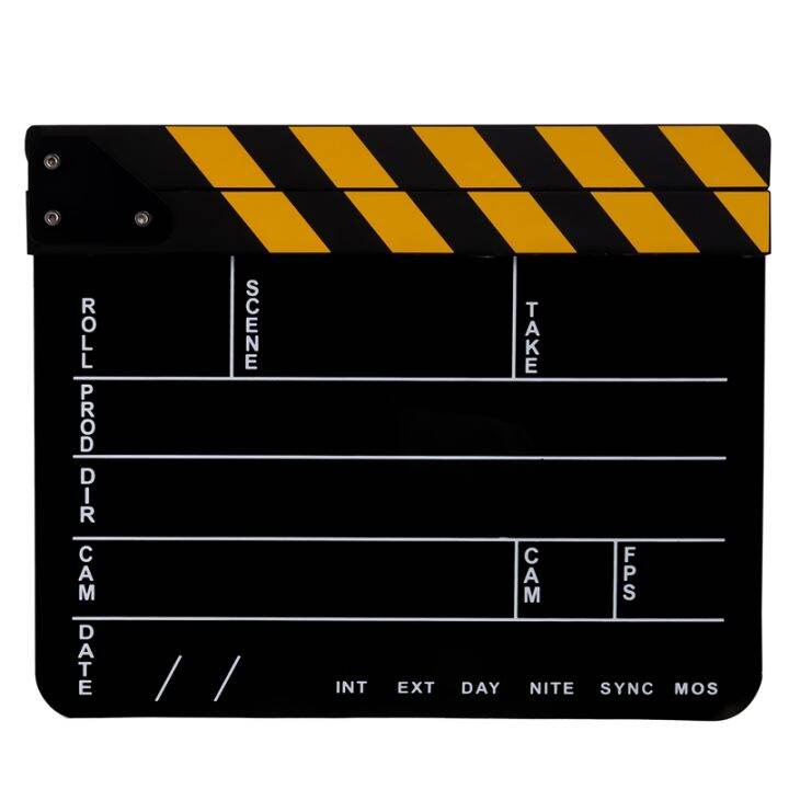 Video Recording Accessories Film Scene Clapboard Movie Film Cut Board ...