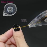 【CW】 2pcs/lot Useful Nail Art Striping Tape Line Case Tool Sticker Box Holder Easy Use Design Cosmetic Essential