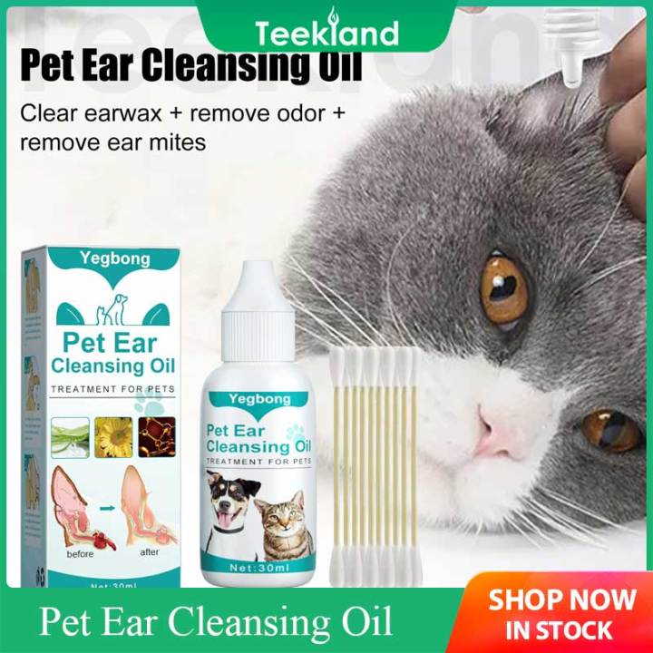 Dog and Cat Ear Mite Treatment Ear Mites Dog Ear Mite Oil Pet Ear ...