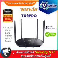 TX9PRO Tenda AX3000 Dual-band Gigabit Wi-Fi 6 Router By Vnix Group