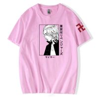 Mikey Tokyo Revengers ท็อปส์ Manjirou SanoKen Ryuuguujiเสื้อยืด ผ้าฝ้าย ฤดูร้อน แขนสั้น