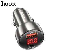 HOCO Z50 Car charger จอแสดงผลแบบ LED  48W PD30W+QC3.0 หัวชาร์จในรถยนต์ 2พอร์ตชาร์จแบบ USB และ Type-C ส่งไว