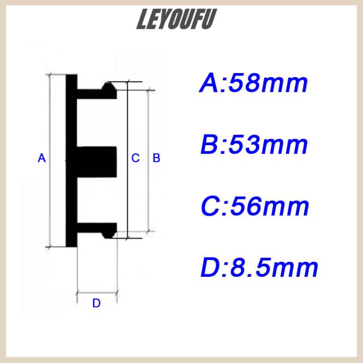 leyoufu-ล้อเปล่า4ชิ้น-ล็อต58มม-abs-ฝาปิดตรงกลางวงล้อรถยนต์ที่ครอบยี่ห้อรถยนต์ขอบกลางดุมล้อแต่งรถอุปกรณ์เสริม