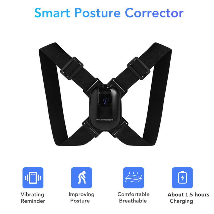 smart-posture-corrector-invisible-correction-belt-reminder-adult-child-sitting-posture-hunchback-back-smart-sensor-orthosis-new