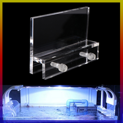 HUALI02 1PC Aquarium CLEAR Fish TANK LED Light Holder โคมไฟติดตั้งขาตั้ง