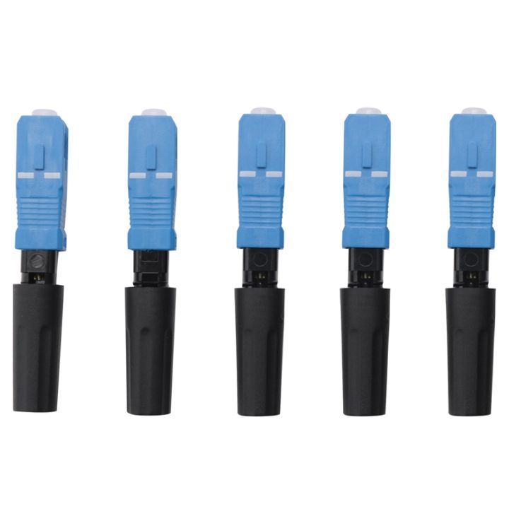 50-pcs-embedded-sc-fiber-optic-fast-connector-ftth-single-mode-fiber-optic-sc-quick-connector-sc-adapter-field-assembly