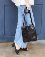 กระเป๋าเชือกรูด ? minimal bag?ใส่ของได้เยอะ สายปรับระดับได้