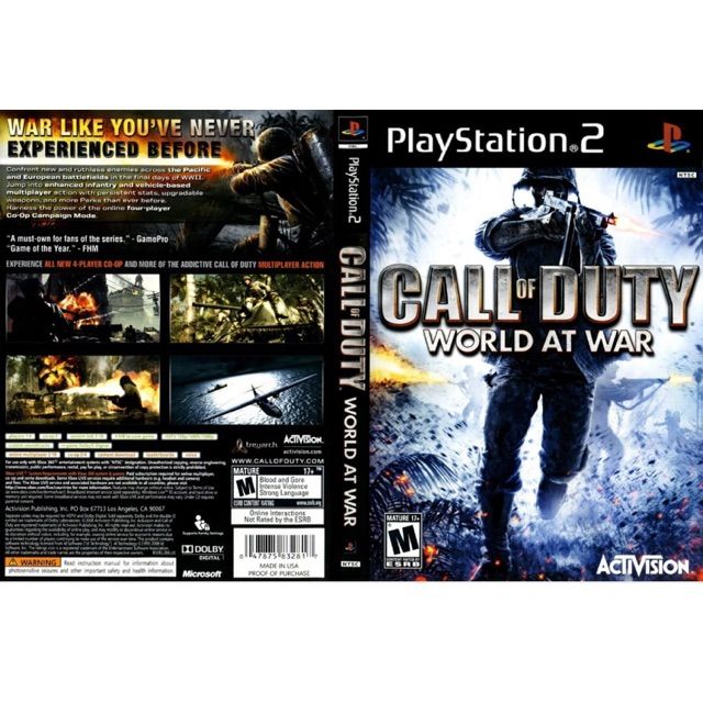 call of duty 4 ps2