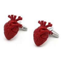 【hot】 Mens Doctor Cuff Links Material Color Bloody