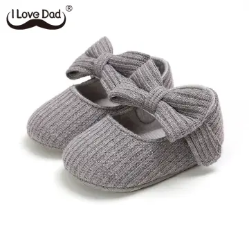 Grey baby store girl shoes