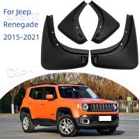 อุปกรณ์เสริมบังโคลนบังโคลนหน้าสำหรับรถ Jeep Renegade 2015-2021กันการสาดป้องกันการเปรอะเปื้อน