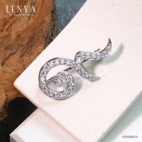 Lenya Jewelry ยอดนิยม!! เข็มกลัดมหามงคล เลข ๙ แห่งสยาม ตัวเข็มกลัดทำขึ้นจากเงินแท้ 925 ชุบโรเดี่ยม ประดับประดาด้วยเพชร CZ จำนวน 32 เม็ด