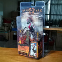 NECA God Of War Kratos พร้อมใบมีด Flaming ของ Athena Action Figure ของเล่นสะสม