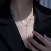 BAJIEN จี้แฟชันดีไซน์ใหม่เรียบง่ายสำหรับผู้หญิง Jwelry Pin สร้อยคอ Chocker