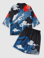 [COD] New 2022 anime peripheral jacket set bathrobe two-dimensional cloak pajamas