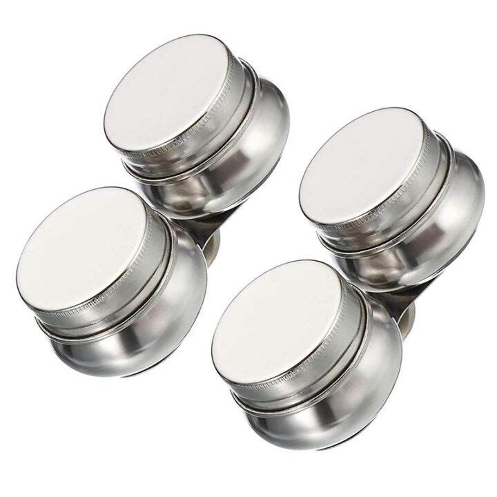 Stainless Steel Oil Palette Cups Large Mouth Double Dipper Palette