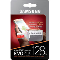 Micro SD 128GB Class 10 Samsung EVO Plus (U3 read 100MB/s. white 90MB/s)