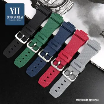 Leather strap watchband convex modified watch chain for GM-2100