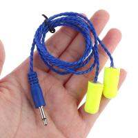 3.5mm Radio Noise Cancelling Foam Earbuds Mono Racing Speaker Headset Cable Line