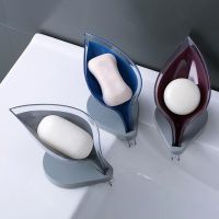 Soap Holder Sink Sponge Drain Box Creative Suction Cup Soap Storage Drying Rack Cleaning Brush Case Bathroom Supplies Soap Dishes