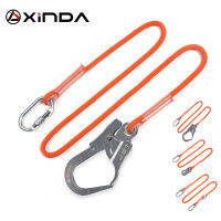 【CW】XINDA Professional เข็มขัดนิรภัยป้องกันความสูงสูง Nylon Sling Belt พร้อมตะขอความแข็งแรงสูง Wearable Anti Fall Off