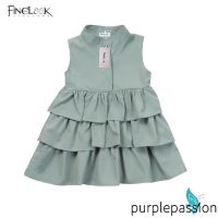 P.P-Sleeveless Kids Baby Girls Party Pageant Princess Ball Wedding Dress