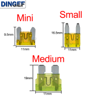 10 ชิ้น/ล็อตฟิวส์ Mini Small Medium รถฟิวส์ 2A 3A 5A 7.5A 10A 15A 20A 25A 30A 35A 40A Amp คลิปฟิวส์ชุดสำหรับรถบรรทุก-lihaiyan4