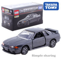 【Be worth】 Sarkar Express หมายเลขพรีเมี่ยมของ TOMICA 26 NISSAN SKYLINE GT-R BNR32 1:62AUTO รถสปอร์ตมอเตอร์ดายคาสยานพาหนะของเล่นหุ่นโลหะ