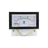 1PC 85C17-V 10V 30V 50V 100V 250V DC Direct Analog Meter Panel Gauge Voltage Meter 70*40MM DC Voltmeter Voltimetro Pointer Electrical Trade Tools  Tes