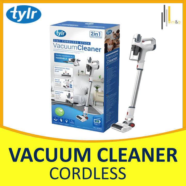 Tylr Cordless Vacuum Cleaner 2in1 Vacuum Convertible Vacuum Home