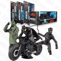 ของเล่น Mcfarlane คอลเลกชันของเล่นตุ๊กตาขยับแขนขาได้ผู้หญิง Catwoman ชุดเครื่องมือชุดโมเดลตุ๊กตา Batman Riddler 18ซม.