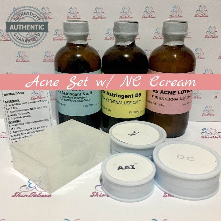 Acne Set W Nc Cream Acne Treatment Anti Acne Set Pimple Remover