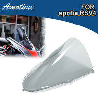 สำหรับ Aprilia RSV4 2022 2023อุปกรณ์ดูแลกระจกรถที่เบนทางลมกระจกบังลม ABS amt