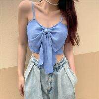 Fashion Ladies Bowknot Camisole Feminine Sleeveless Top