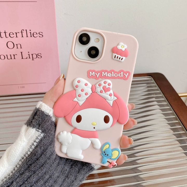 cs111-ลายmelody-เคสโทรศัพท์งานซิลิโคน-สินค้าพร้อมส่ง-อ่านรายละเอียดก่อนสั่ง