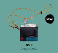 Hop wallet กระเป๋าสตางค์มีสายห้อยคอ | TA.THA.TA (มี 5 สีให้เลือก)