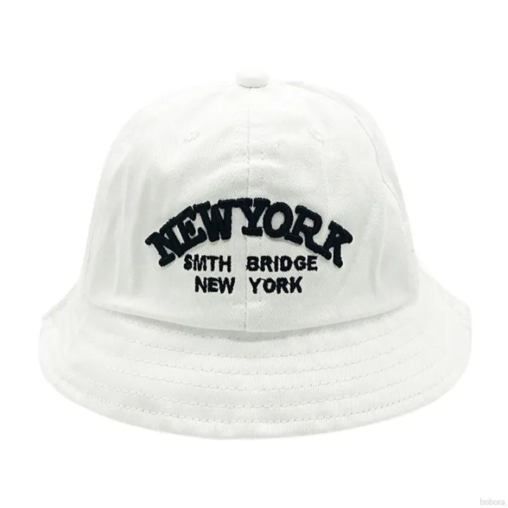 bobora-หมวกปักลายตัวอักษรสำหรับเด็ก