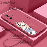 For เคสโทรศัพท์ Poco F4 GT 5G ซิลิโคนป้องกันสุนัขน่ารัก