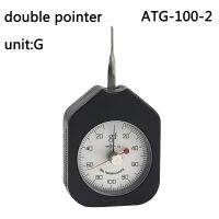 100G Dial Tensionmeter อนาล็อก Tensionmeter Tensionmeter Atg-100-2ตัวชี้คู่