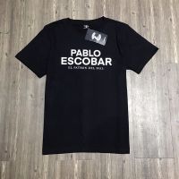 เสื้อยืดผ้าฝ้าย เสื้อยืด พิมพ์ลาย Pablo Escobar El Patron Del Mal สําหรับผู้ชาย  JCK7