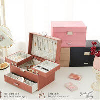 Girls Gift Display Idea Multipurpose Jewelry Storage Box Exquisite Gift Display Holder Ring Holder Jewelry Organizer Box