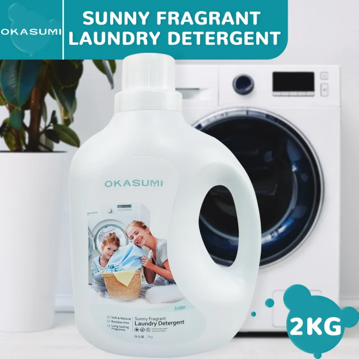 Okasumi Liquid Detergent Antibacterial Deep Clean For Babies Clothes Long Fragrance Soft