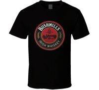 Bushmills 1608 ไอริช Whiskey Cool Logo Alcohol Drinking เสื้อยืด